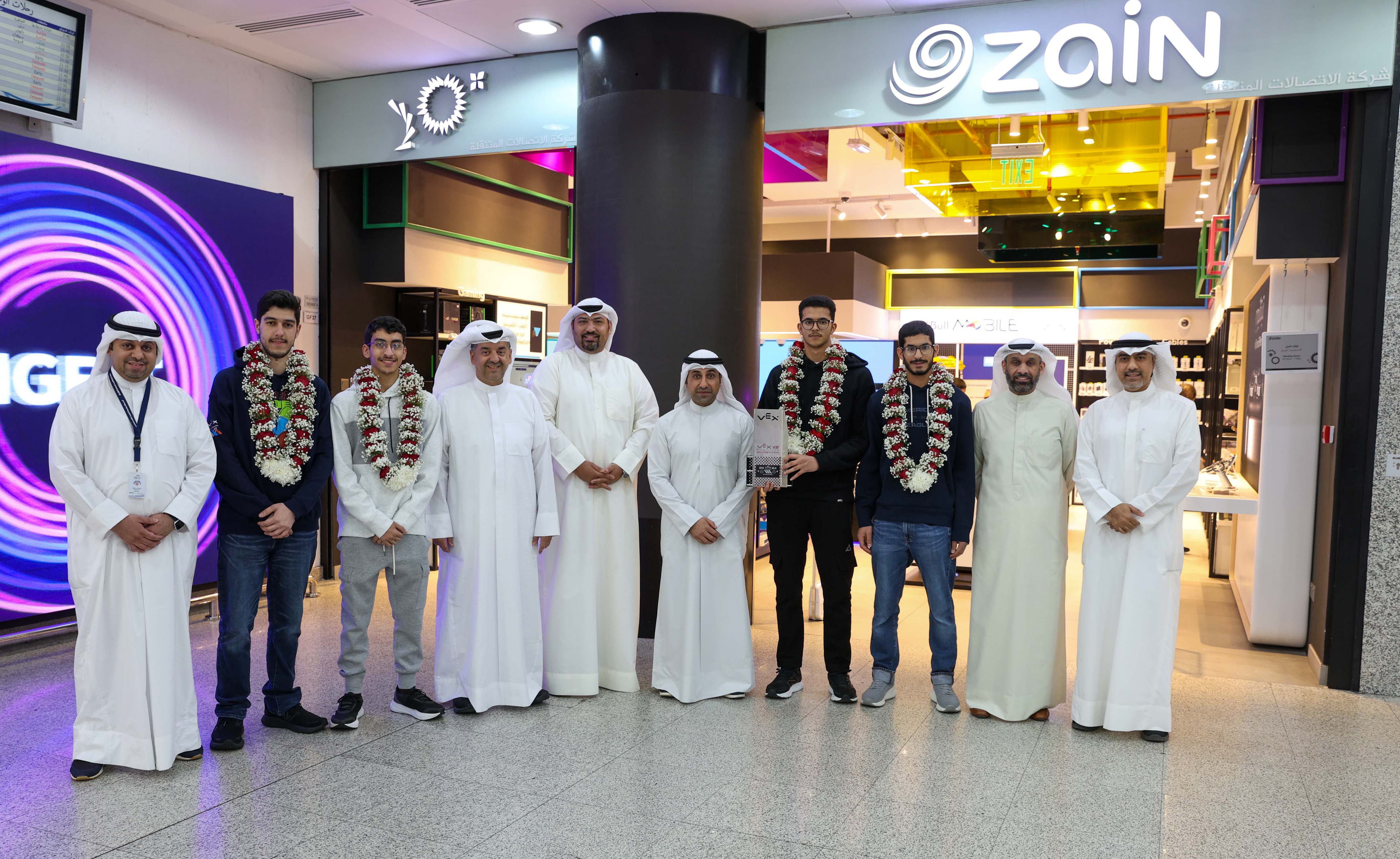Zain and SACGC proud of Kuwait University team’s win at VEX Robotics World Championship in US
