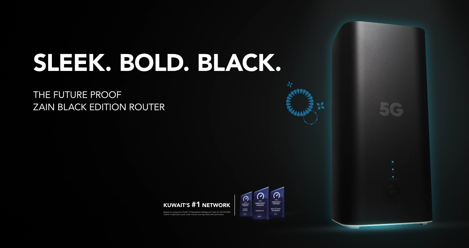 Zain Black Edition Router