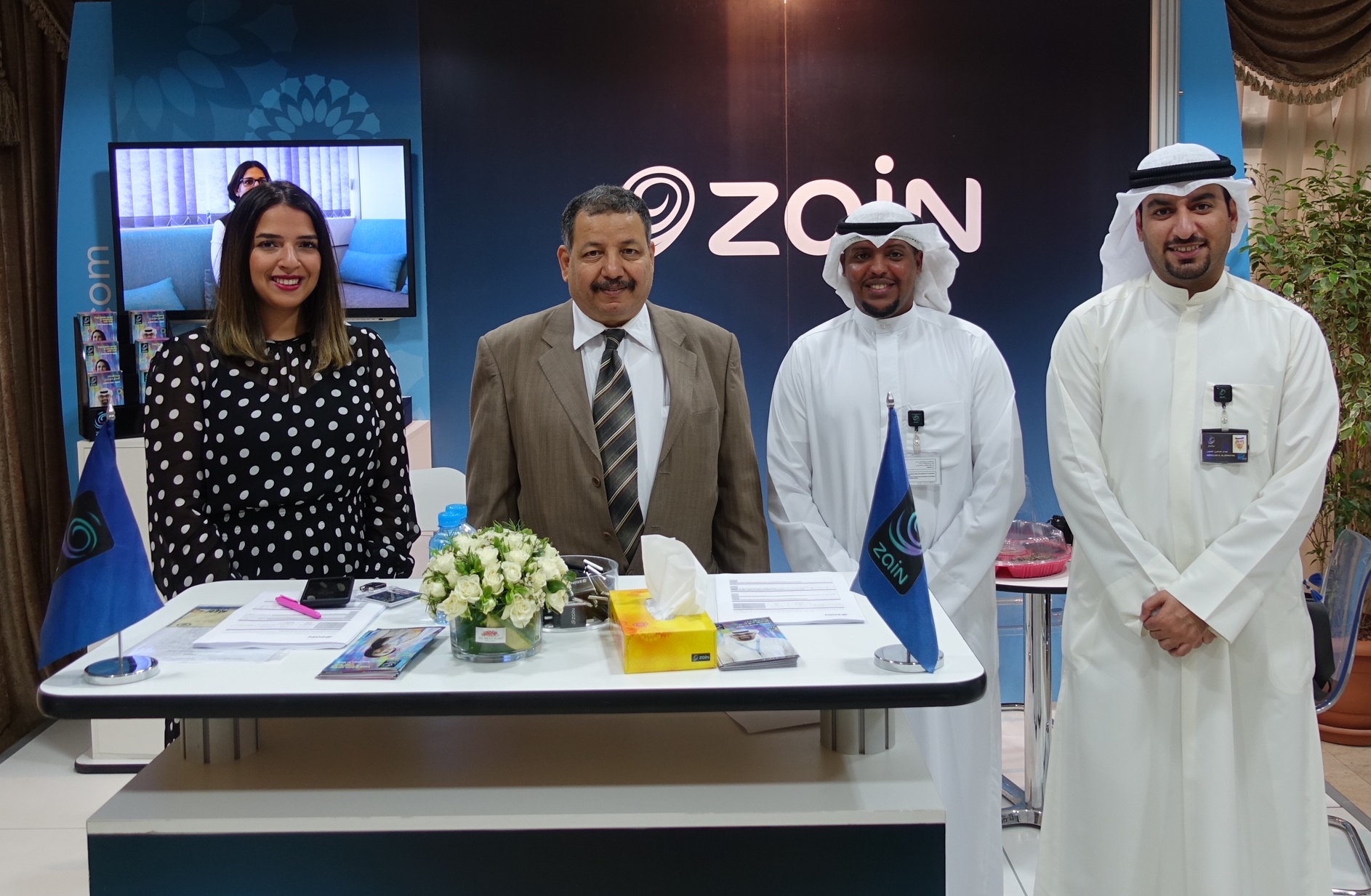 Zain participates in College of Engineering and Petroleum’s 18th Career Fair