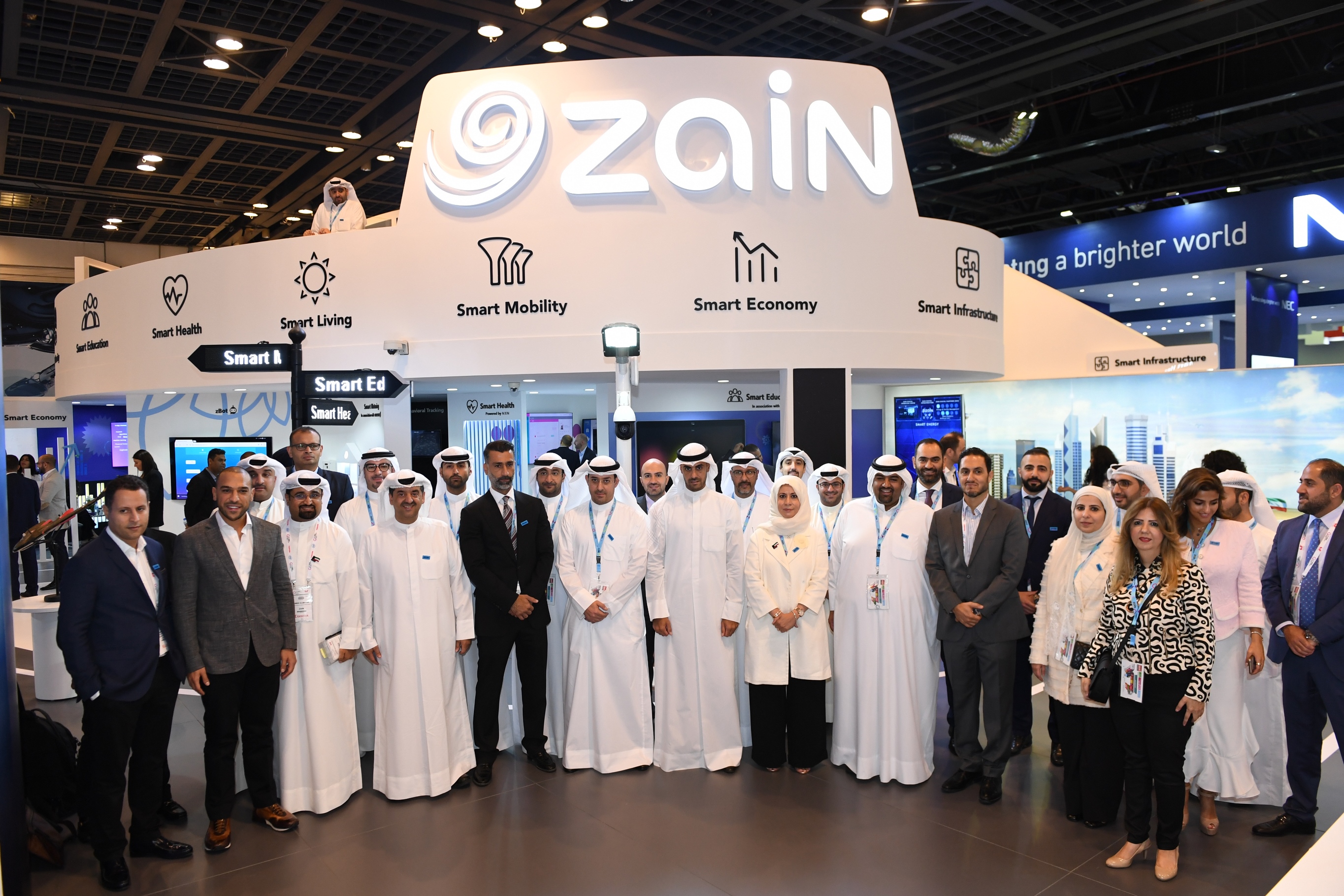 Zain showcases its digital capabilities at GITEX, advocating “New Kuwait” vision 