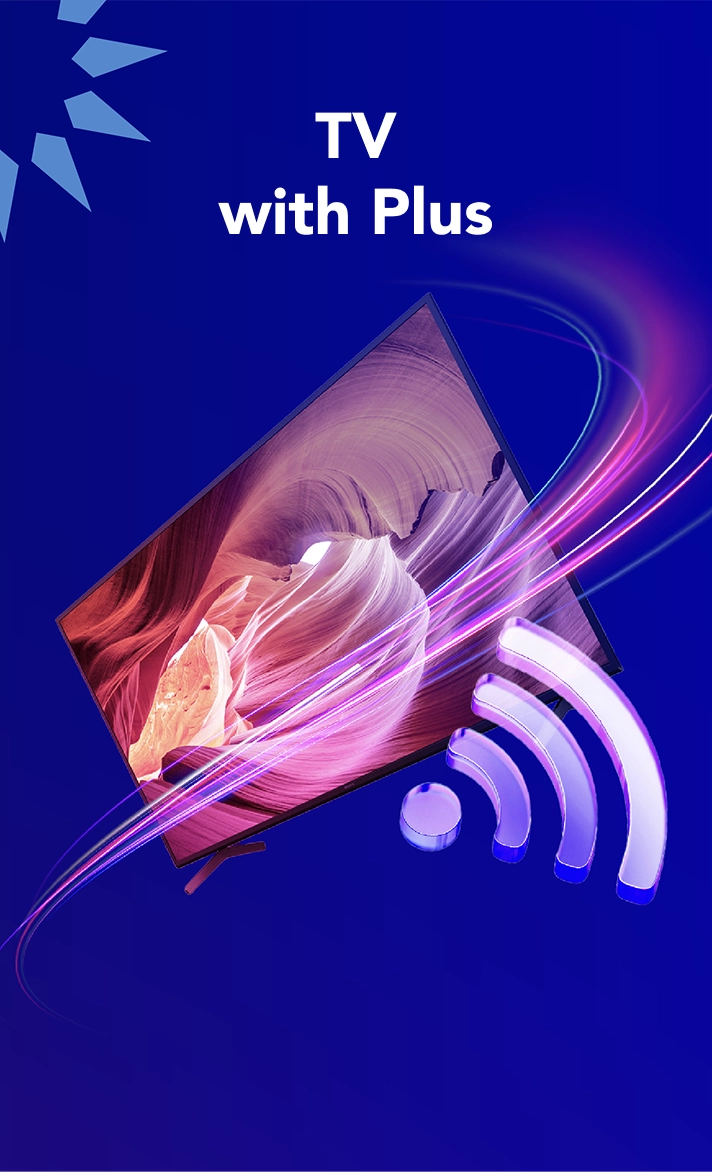TV with plus