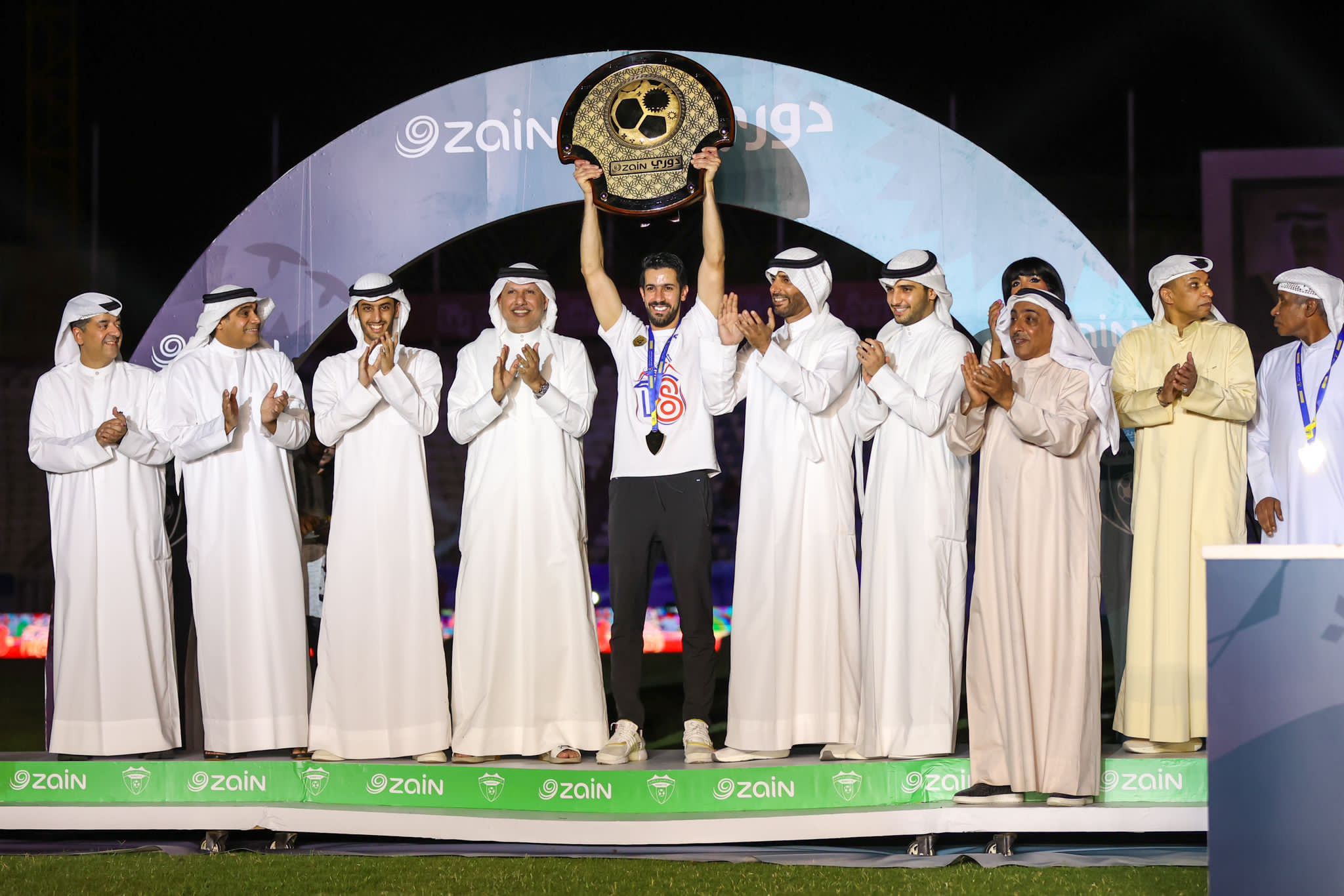 Kuwait SC officially crowned Champions of Zain Premier League