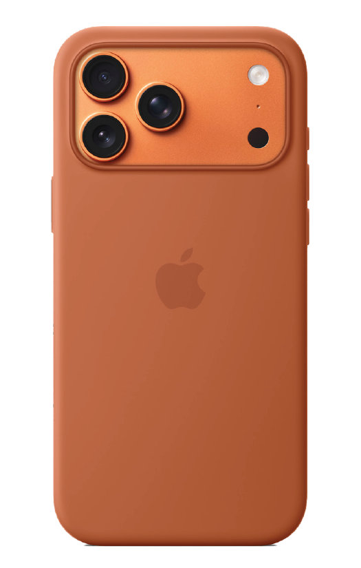 iPhone 17 Pro Max Silicone Case with MagSafe – Terra Cotta