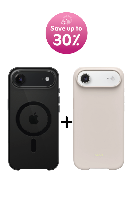 iPhone Air Case with MagSafe -Shadow + Beats iPhone Air Case -Lime Stone