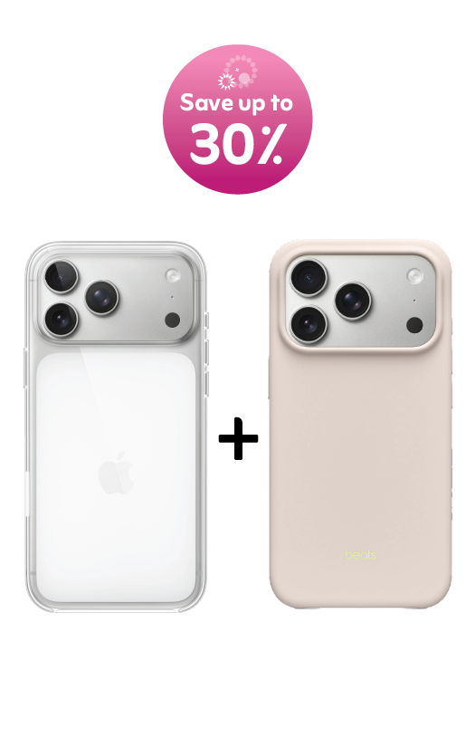 iPhone 17 Pro Clear Case with MagSafe + Beats Case -Lime Stone