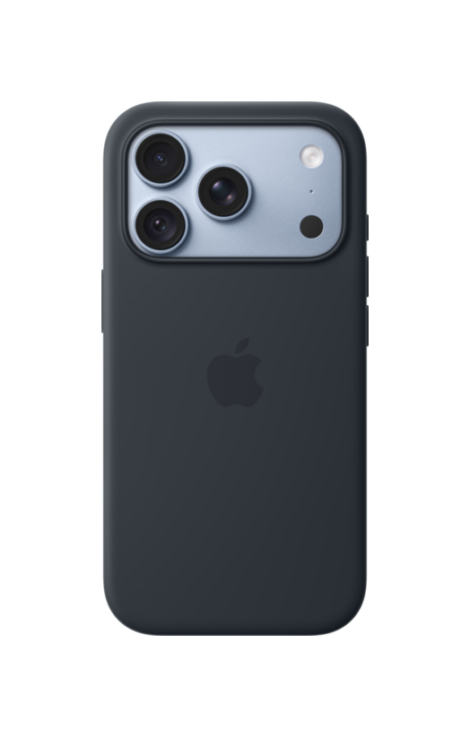 iPhone 18 Pro Silicone Case with MagSafe - Navy Blue