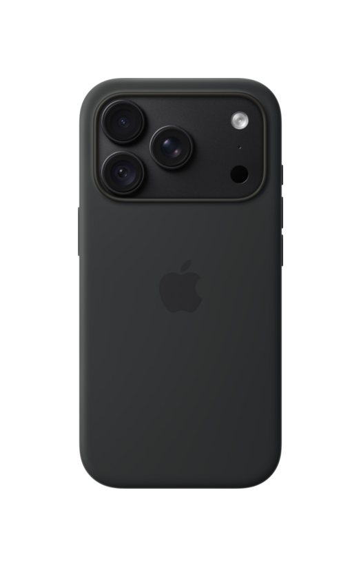 iPhone 18 Pro Silicone Case with MagSafe - Black