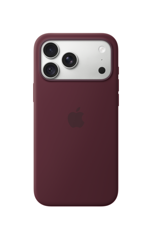 iPhone 18 Pro Max Silicone Case with MagSafe - Burgundy